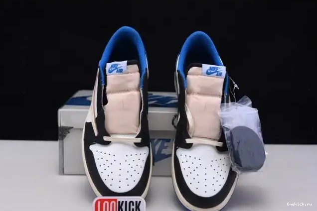 One Kick Retro Air Jordan x Scott Travis Fragment 1 DM7866-140 Low Design x 0525
